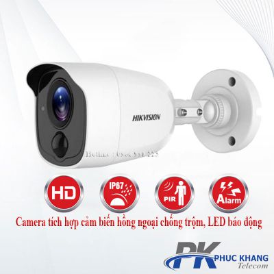 HDTVI 5.0MP HIKVISION DS-2CE11H0T-PIRL