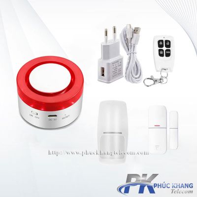 Bộ KIT báo trộm Wifi không dây ONECAM AL-11WR